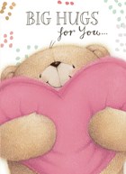 valentijnkaart big hugs for you